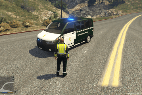 Volkswagen Transporter T5 Guardia Civil Trafico - Spanish Traffic Police Cf08bf captura de pantalla 2016 02 24 19.24.49